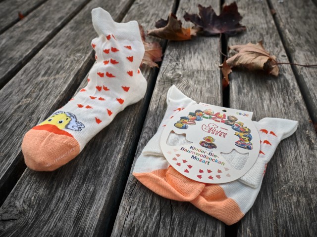 Socken Kinder Mozart